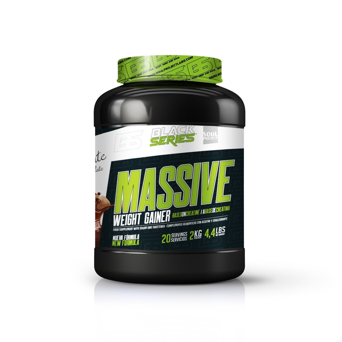 MASSIVE WHEY GAINER 2 KG. de Soul Project - fotografía principal