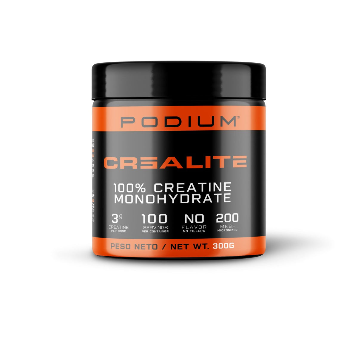 CREATINA MONOHIDRATO 200MESH / CREALITE 300 GR. de Podium - fotografía principal