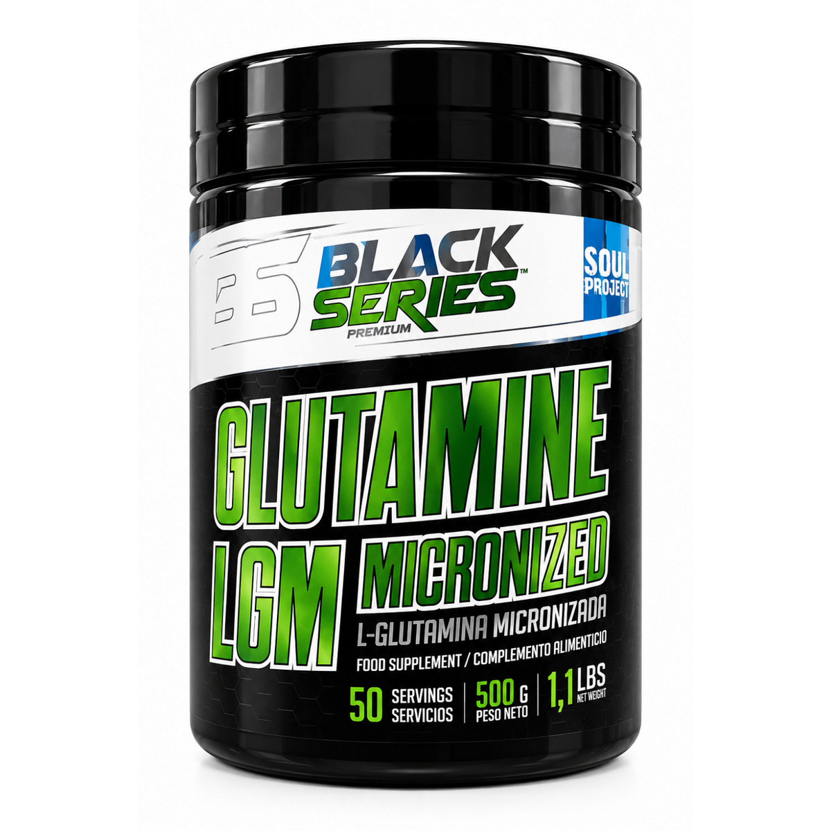 GLUTAMINE LGM MICRONIZED 500 G de Soul Project - fotografía principal