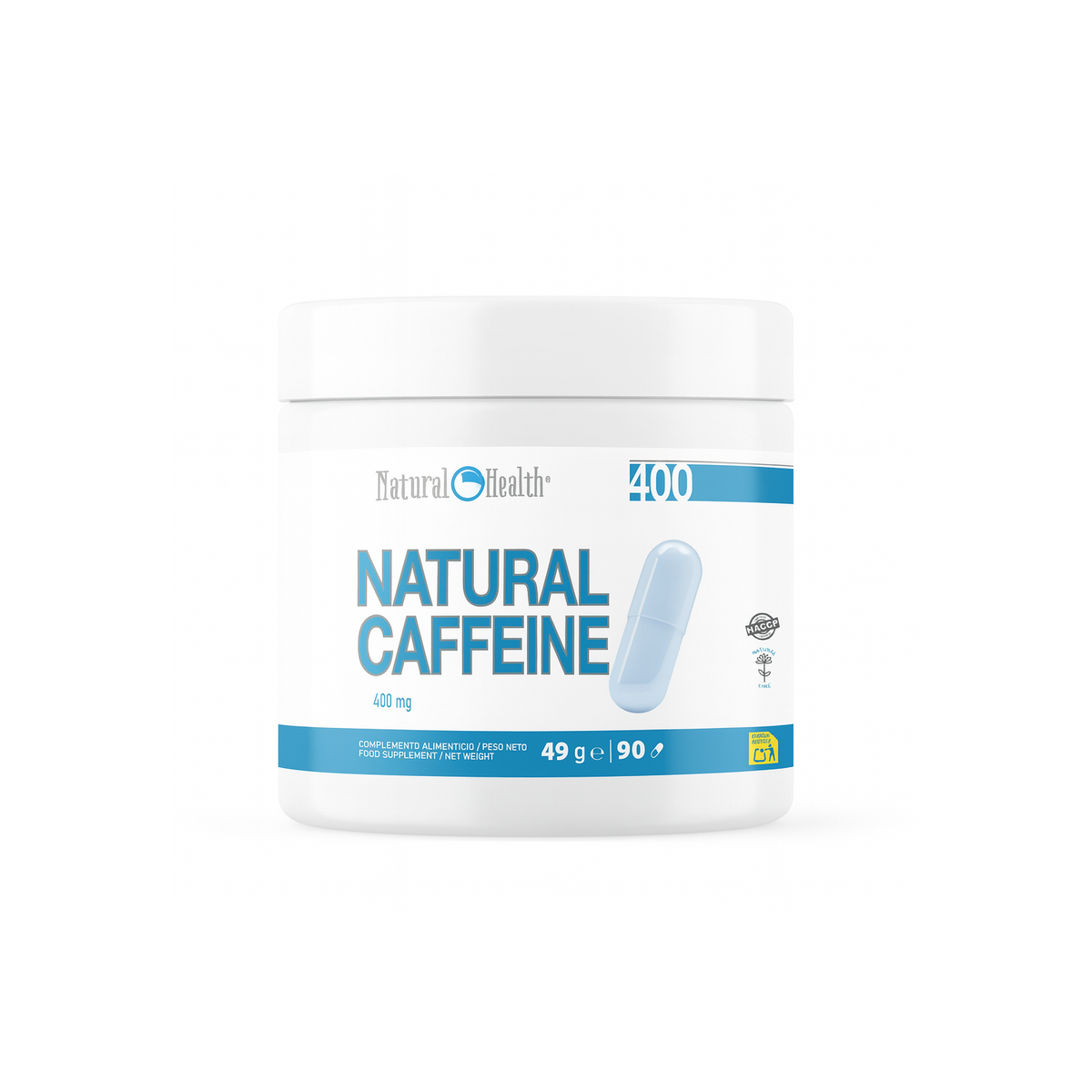 NATURAL CAFFEINE | CAFE?NA | 90 CAP de Natural Health - fotografía principal