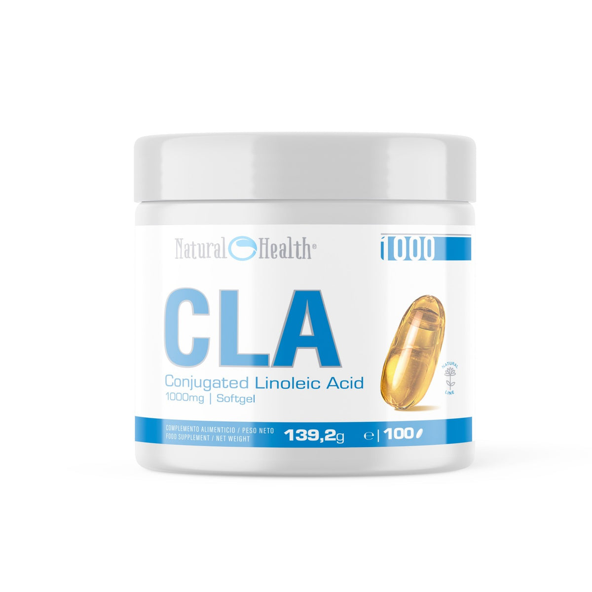 CLA | ACIDOS GRASOS | 100 SOFTGELS de Natural Health - fotografía principal