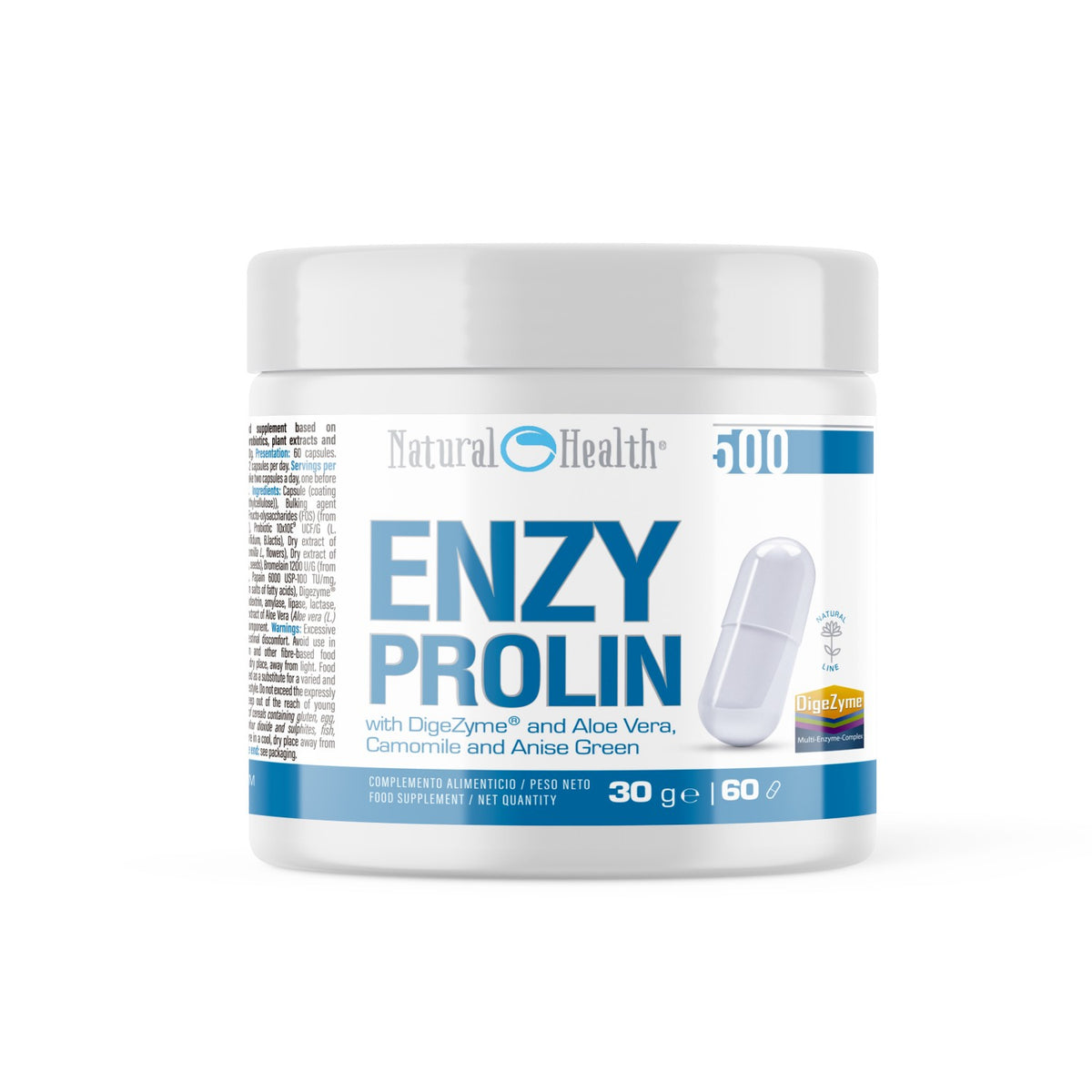 ENZYPROLIN DYGEZYME? | PROTECTOR DIGESTIVO | 60 CAP de Natural Health - fotografía principal